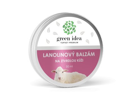 Green idea Lanolínový balzám na nohy 50 ml (objem 50 ml)