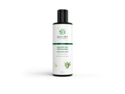 Green idea Rostlinné silice masážní olej 200 ml (objem 200 ml)