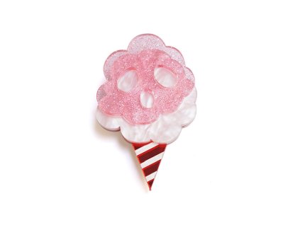 Laliblue Ghost Cotton Candy Brooch