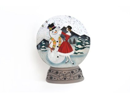 Laliblue Snowman Snowball Brooch