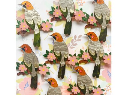 She Loves Blooms The Songlines Brooch