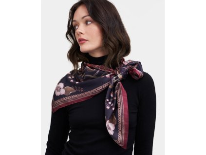 Aurora Tales Peach Square Scarf