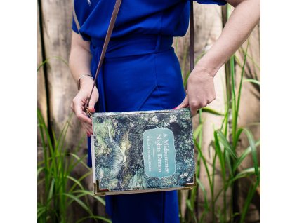 Well Read Company A Midsummer Nights Dream Green Book Handbag Crossbody Purse