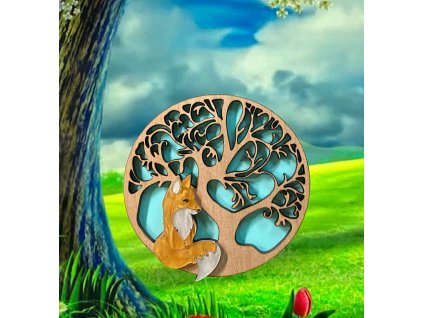 Tantalising Treasures Foxy Tree of Life