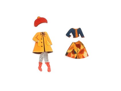 Laliblue Autumn Outfit Brooches