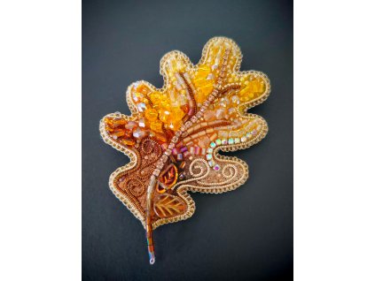 Colourz of Me Brož Dubový list