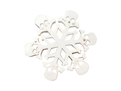 gothic snowflake pin by cherryloco jewellery white image 7d220eba d4e4 405e 82c3 ad4dba0f3e91