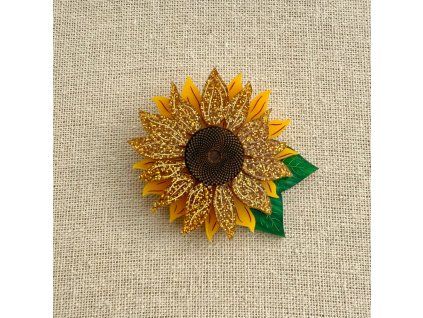 Blue Raven Design Brož Slunečnice