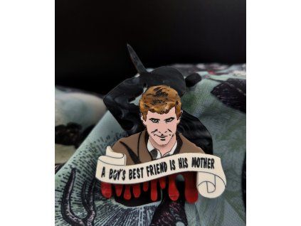 Acrylic Addict Brož Norman Bates - Psycho