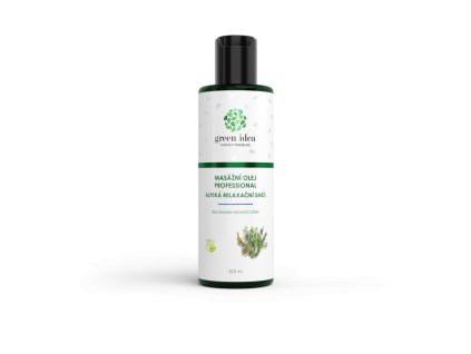 Green idea Alpská relax. směs mas. olej (objem 200 ml)