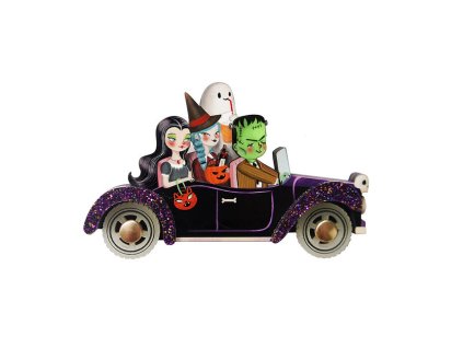 Laliblue Frankenstein's car brooch