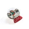 Laliblue Christmas shopping snowball brooch