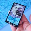 Cherry Loco The Moon cat tarot card brooch