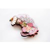 Laliblue Flower tea brooch