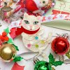 She Loves Blooms Baubles Kitty Brooch
