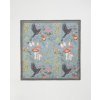 Fable Catherine Rowe's Into the Woods Square Scarf Teal