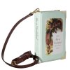 Well Read Company Alice in Wonderland Original Turquoise Book Handbag Crossbody Purse