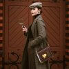 Well Read Company Sherlock Holmes Silhouette Book Crossbody Vegan Handbag