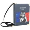 Well Read Company Les Miserables Book Crossbody Vegan Handbag