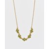 Fable England Oak Leaf Gold Choker Necklace