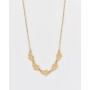 Fable England Oak Leaf Gold Choker Necklace