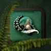 Lost Kiwi Design Nautilus Vs. Squid Brooch