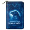 Well Read Company Edgar Allan Poe Book Zip Around Wallet