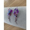 Colourz of Me Náušnice ve fialové