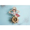 Laliblue Sailor pin up brooch