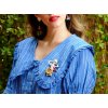 Laliblue Sailor pin up brooch