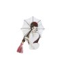 Laliblue Girl with umbrella brooch