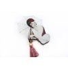 Laliblue Girl with umbrella brooch