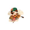 Laliblue Girl playing the violin Brooch