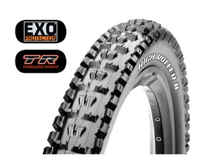 13339 plast maxxis high roller ii 29x2 30 kevlar exo tr dc