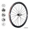 10732 fsa vision sc 40 db cl clincher shimano