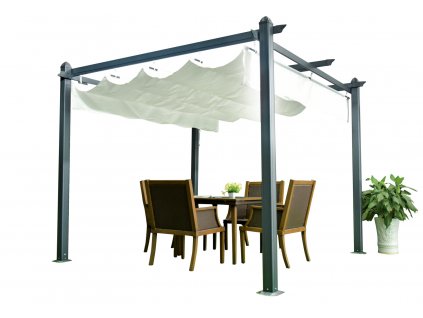 hliníková pergola LANITPLAST SOLO 43 www.best4house.cz