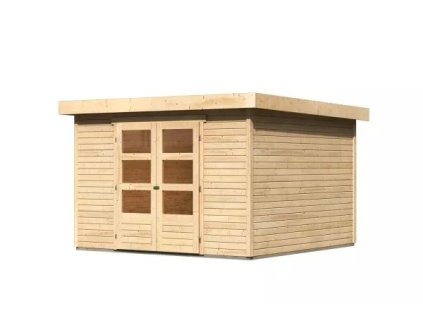 Dřevěný domek KARIBU ASKOLA 6 (73064) natur