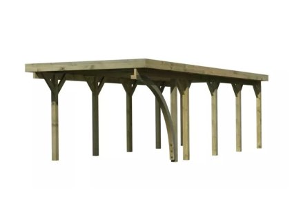 Přístřešek na auto carport KARIBU CLASSIC 3B 2,73 x 7,77 m