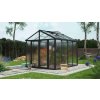 zahradni skleník vitavia garden zeus 8100 pc 10 mm cerny best4house