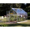 Zahradní skleník VITAVIA DIANA 9900 čiré sklo 3 mm, stříbrný