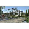 Zahradní skleník VITAVIA DIANA 9900 čiré sklo 3 mm, černý