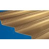 Vlnitý polykarbonátový panel Marlon CSE DIAMOND Z TOP bronz
