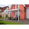 Hliníková pergola Terrassendach Premium čirý polykarbonát bílá konstrukce www.best4house.cz 1