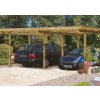 Přístřešek pro dvě auta carport KARIBU 1A www.best4house.cz