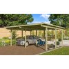 Přístřešek pro dvě auta carport KARIBU 1A www.best4house.cz 2