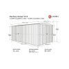 domek GLOBEL 1015 ANTRACIT LG2530