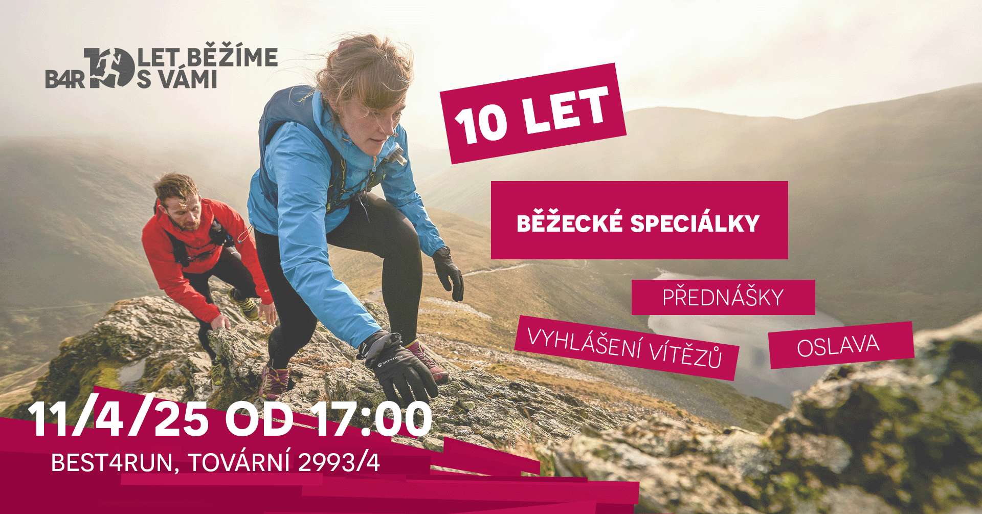 10 let Best4Run: zveme tě 11. dubna na oslavu