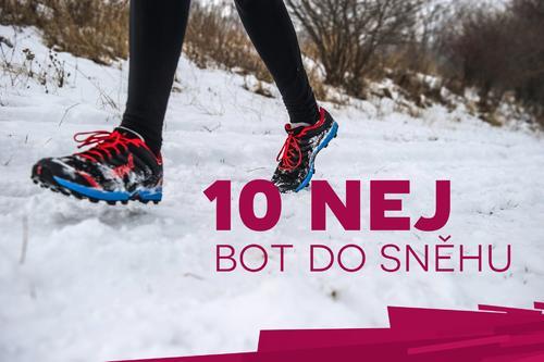 10 nej běžeckých bot do sněhu a bahna