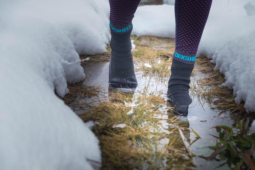 Jak moc nepromokavé jsou nepromokavé ponožky Dex Shell?