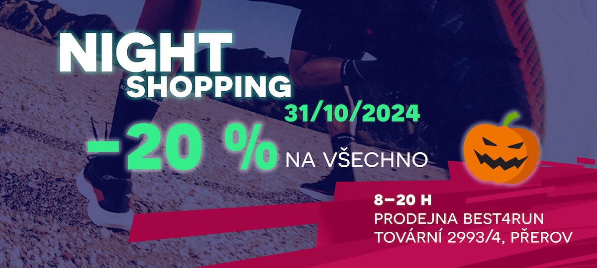 NightShopping: 20 % na všechno už 31. října 2024
